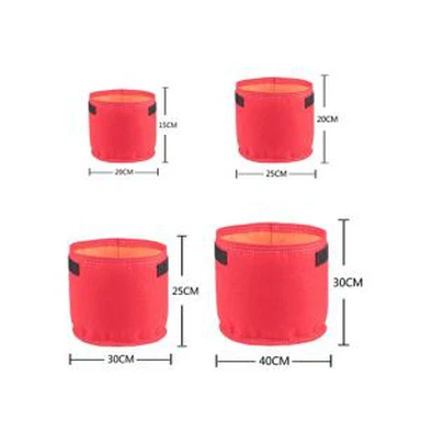 50 lítra Non-ofinn Garden Blóma Plant Efni Pot